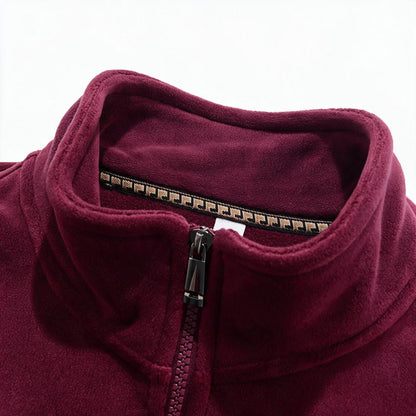 Ethnic Fleece Cardigan