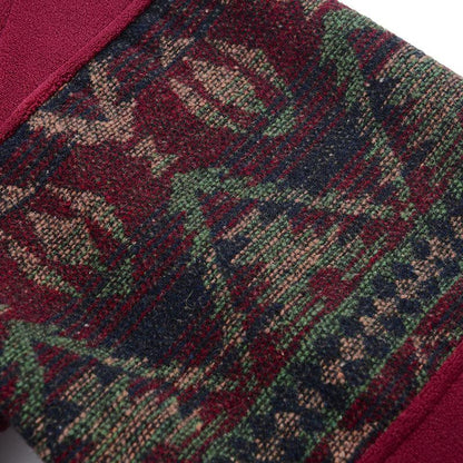 Ethnic Fleece Cardigan
